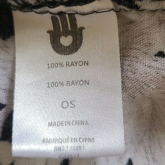 Spiritual Gangster Black Floral Print Maya Robe/Duster Cardigan - Size OS - Picture 6 of 7